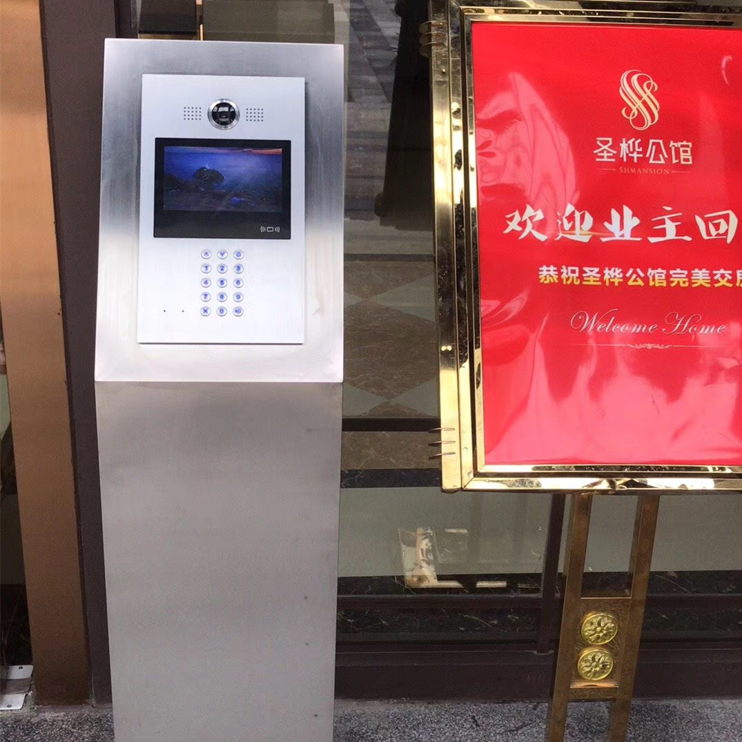 視控達(dá)刷臉樓宇對(duì)講案例