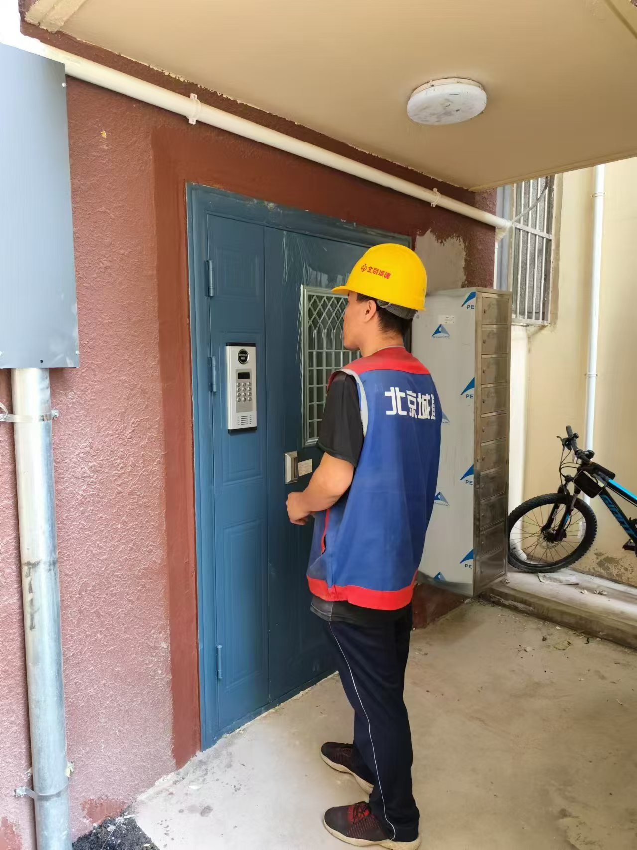 昌平區清水園老舊改造項目選用的視控達（SHIKONGDA）樓宇對講系統的方案